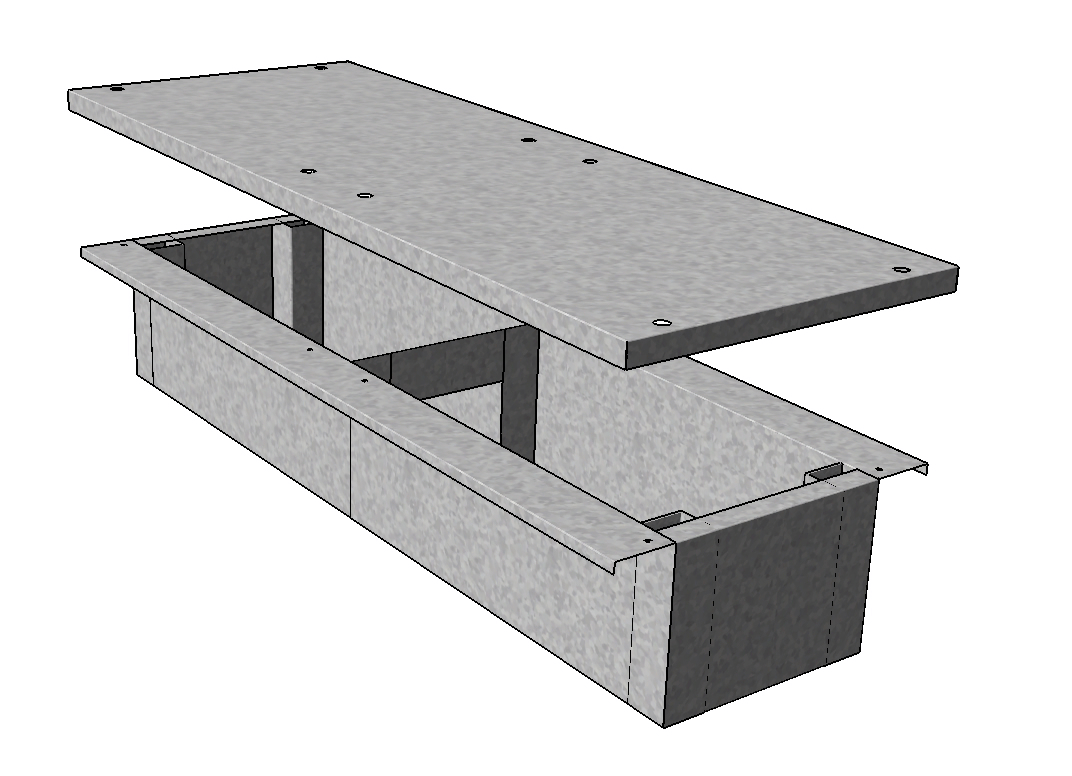 Costière support baie S8000